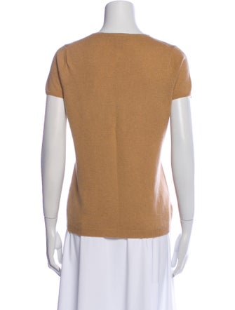 Neiman Marcus Cashmere Bateau Neckline Sweater