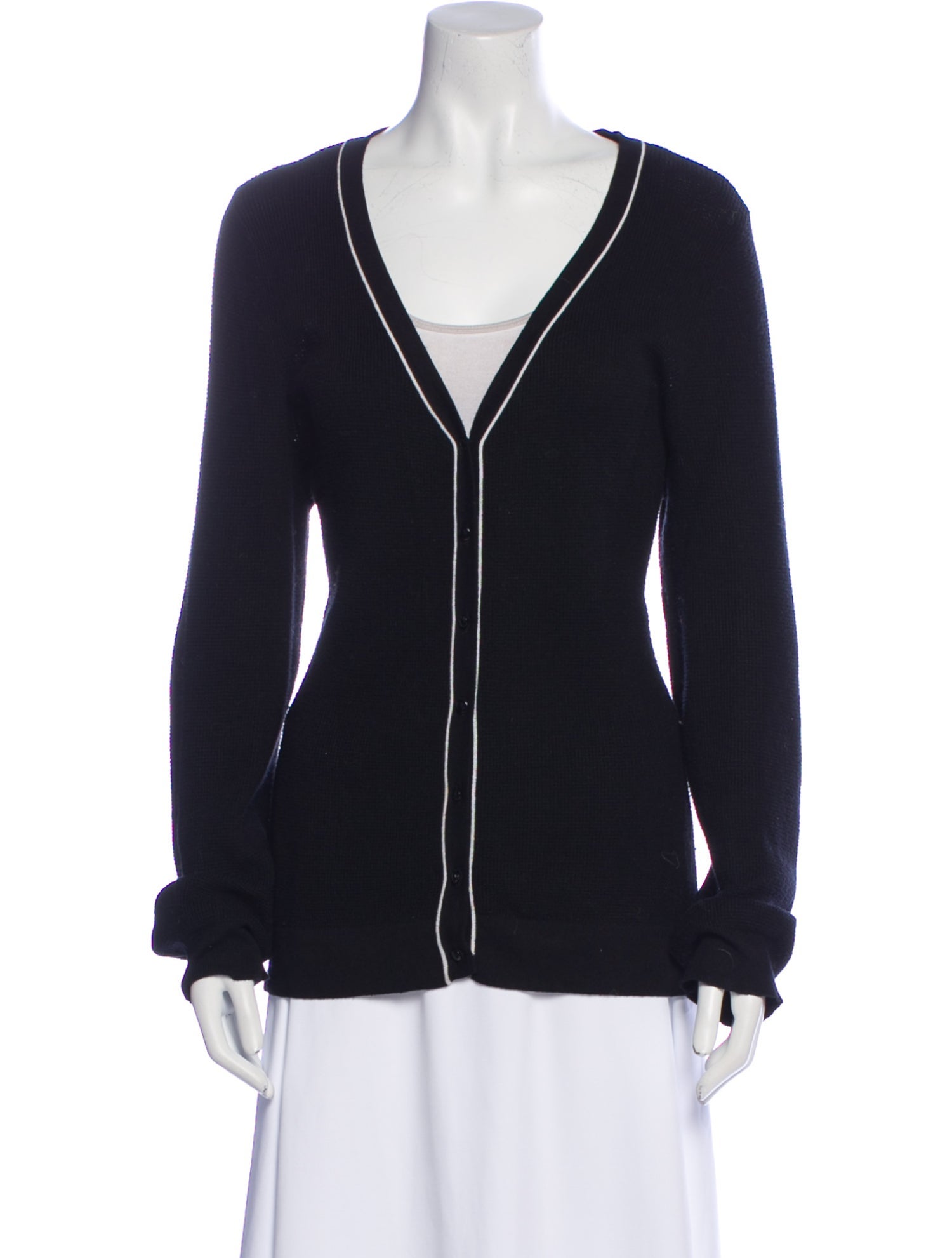 Neiman Marcus V-Neck Sweater
