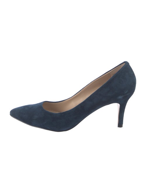 Neiman Marcus Suede Pumps