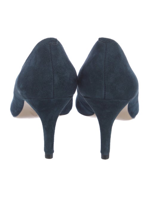 Neiman Marcus Suede Pumps