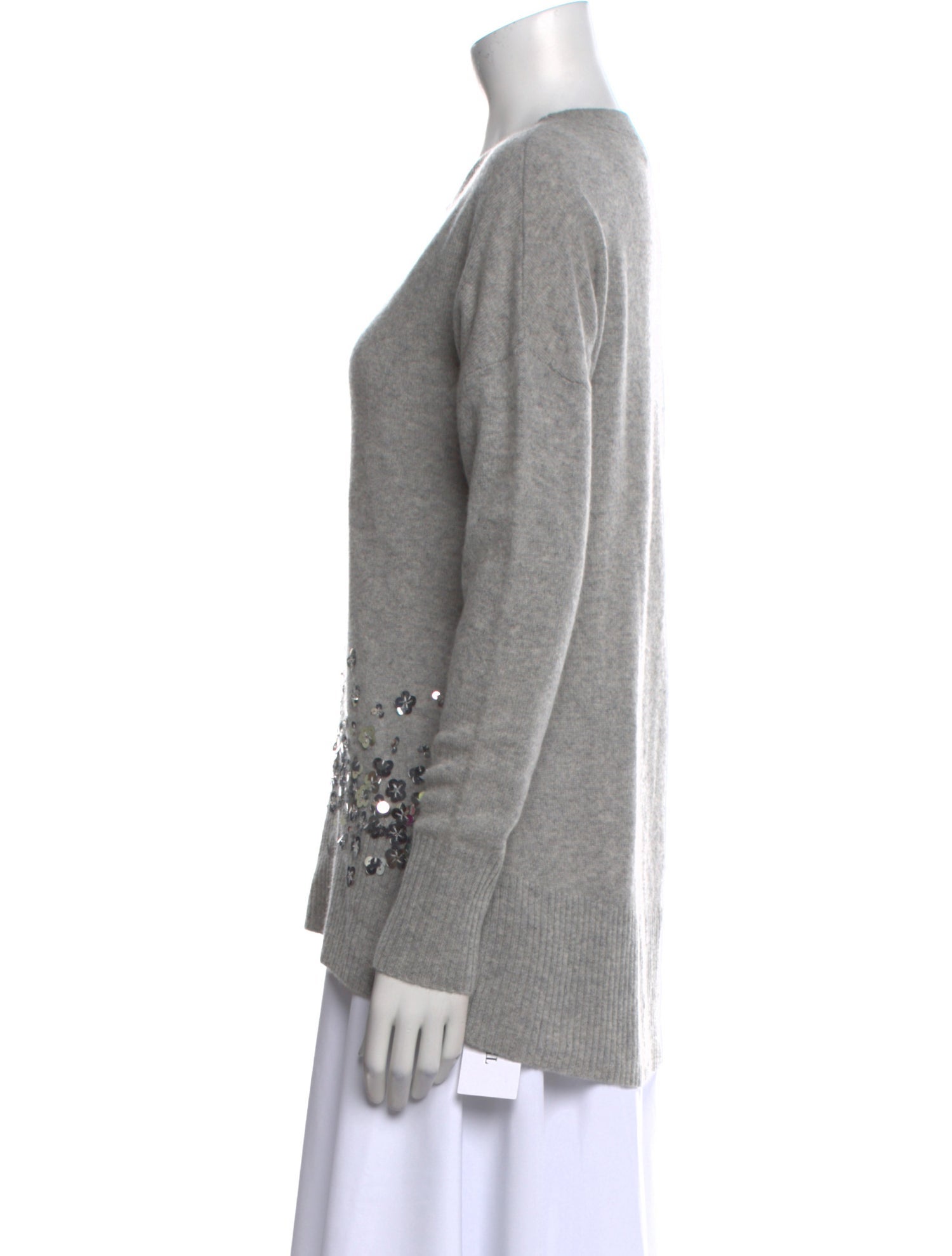 Neiman Marcus Cashmere Crew Neck Sweater