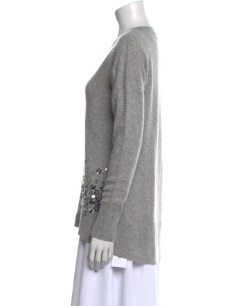 Neiman Marcus Cashmere Crew Neck Sweater