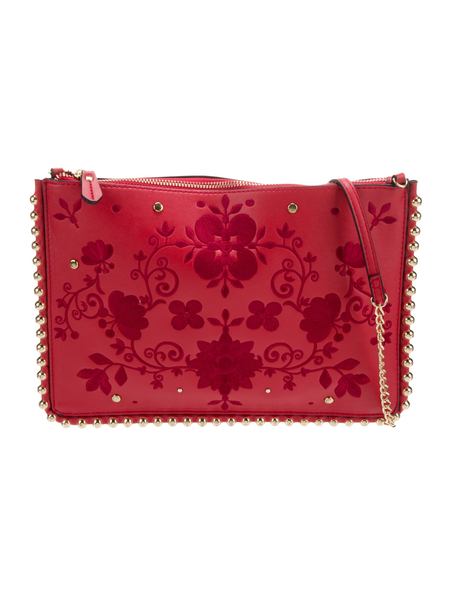 Neiman Marcus Leather Clutch