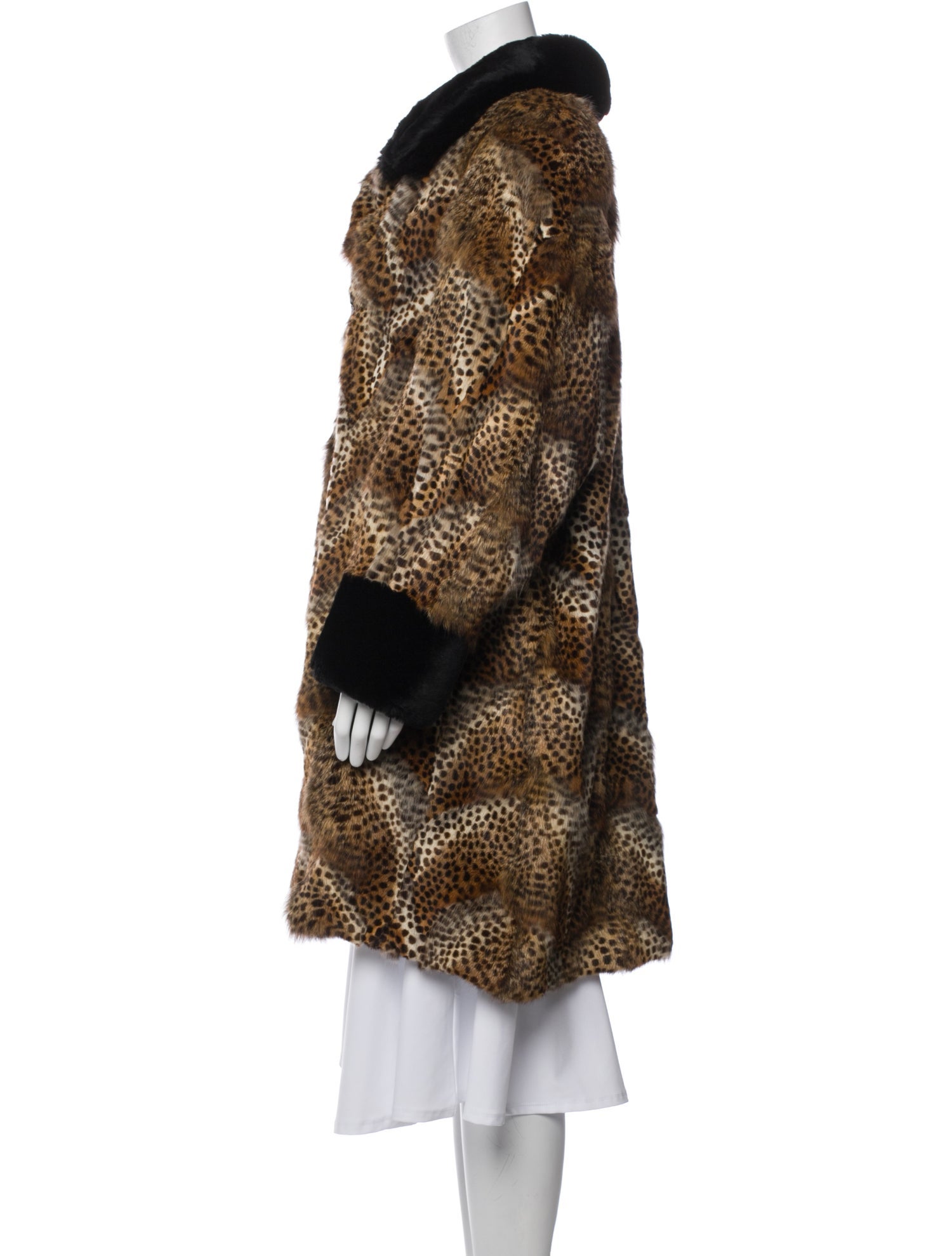 Neiman Marcus Faux Fur Coat