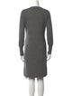 Neiman Marcus Cashmere Knee-Length Dress