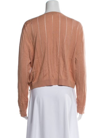Neiman Marcus Silk Scoop Neck Sweater