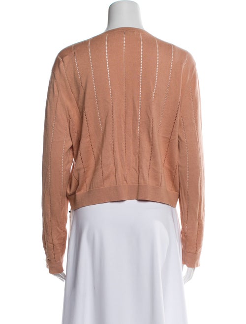 Neiman Marcus Silk Scoop Neck Sweater