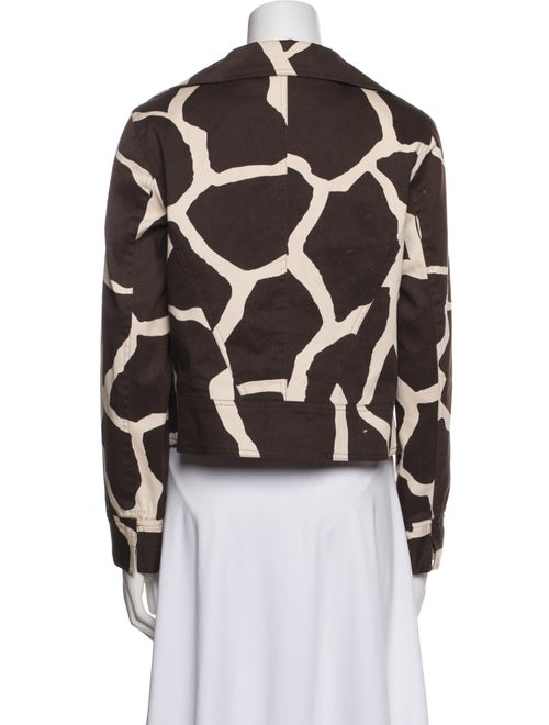 Neiman Marcus Silk Printed Evening Jacket