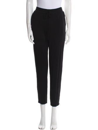 Neiman Marcus Ruffle Embellishment Sweatpants