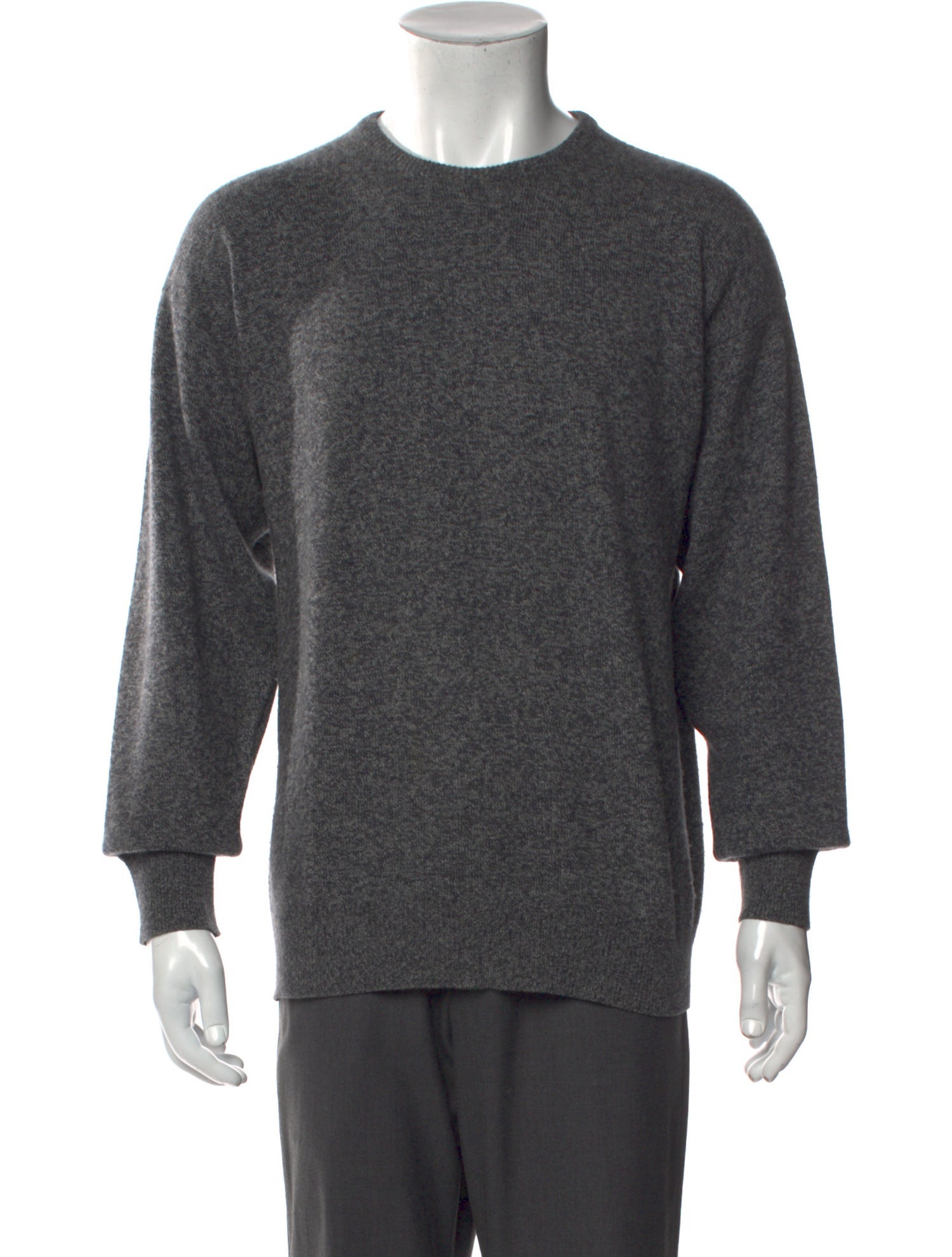 Neiman Marcus Cashmere Crew Neck Pullover