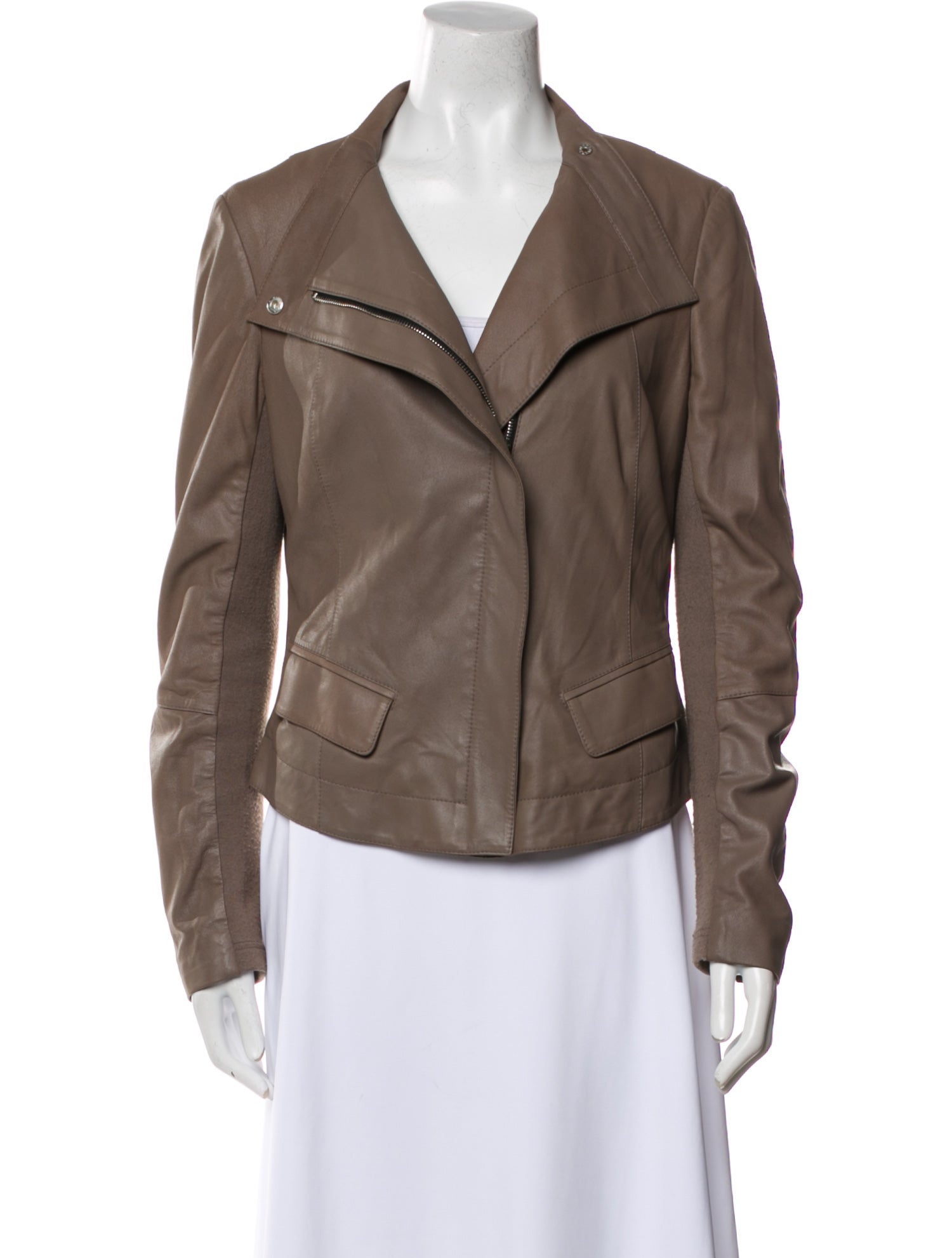 Neiman Marcus Leather Biker Jacket