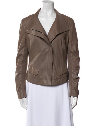 Neiman Marcus Leather Biker Jacket