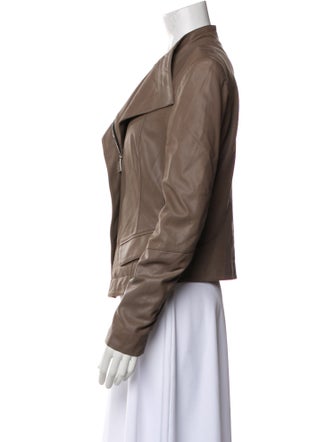 Neiman Marcus Leather Biker Jacket