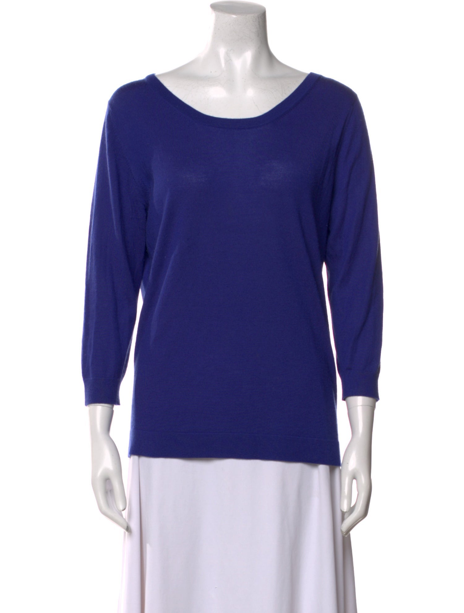 Neiman Marcus Cashmere Scoop Neck Sweater