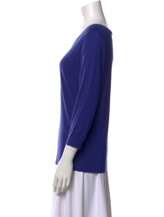 Neiman Marcus Cashmere Scoop Neck Sweater