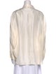 Neiman Marcus Silk Mock Neck Tunic