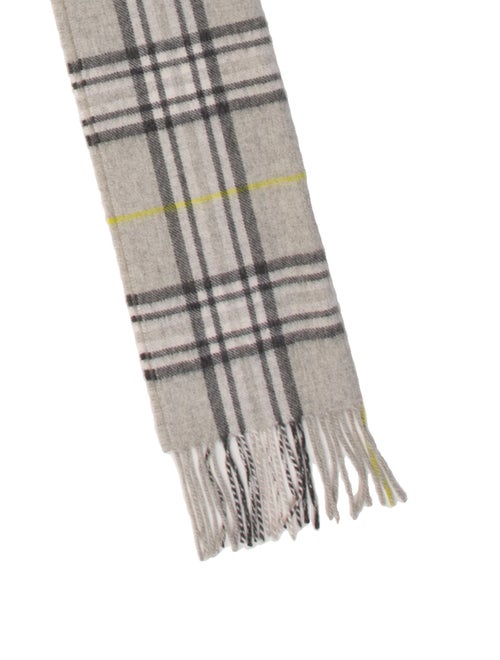Neiman Marcus Cashmere Striped Scarf