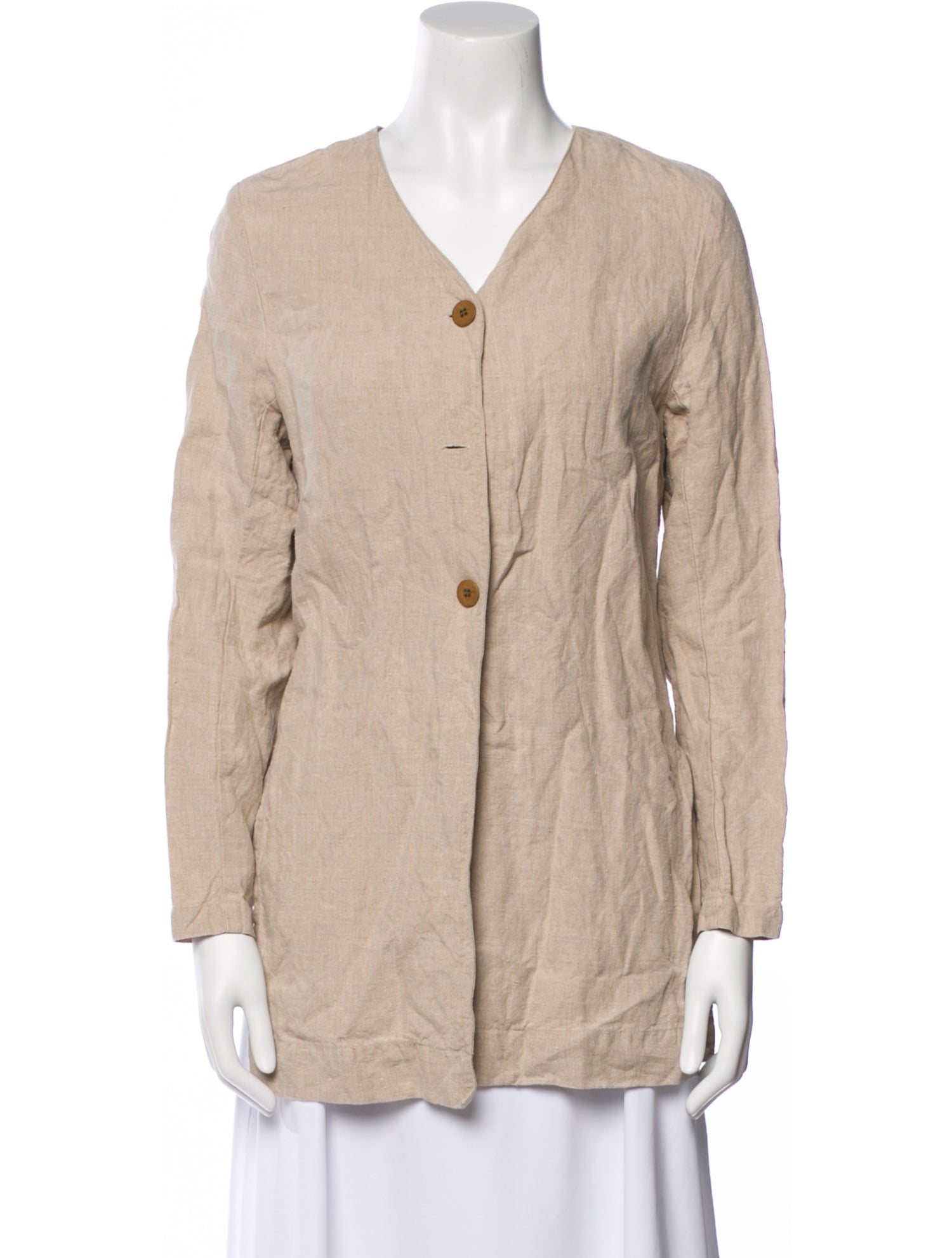 Neiman Marcus Linen Evening Jacket