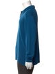 Neiman Marcus Cashmere Crew Neck Polo Sweater
