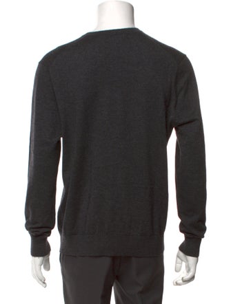 Neiman Marcus Cashmere V-Neck Pullover