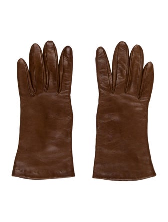 Neiman Marcus Leather WInter Gloves