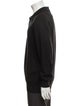Neiman Marcus Merino Wool Collar Polo Sweater