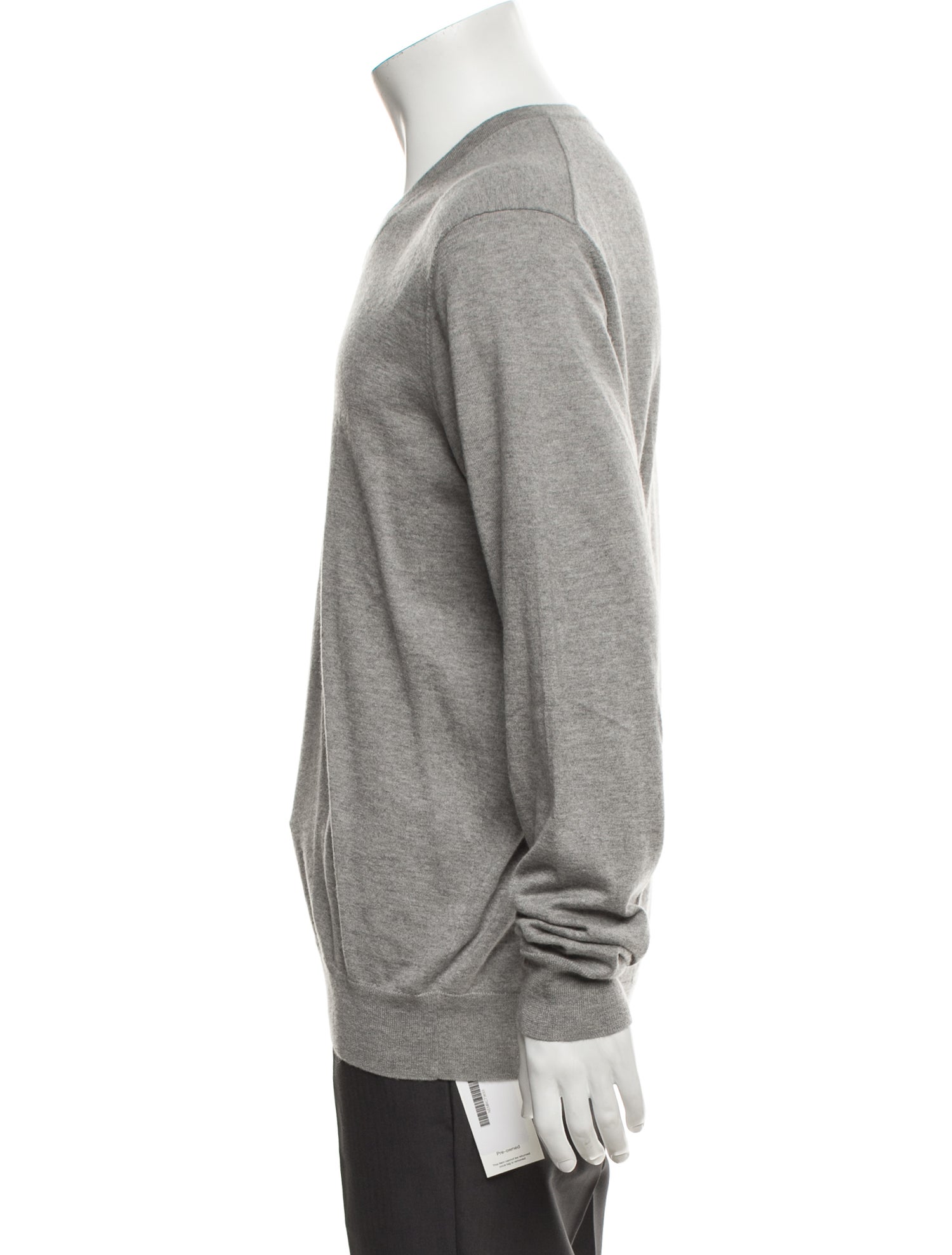 Neiman Marcus Cashmere V-Neck Pullover