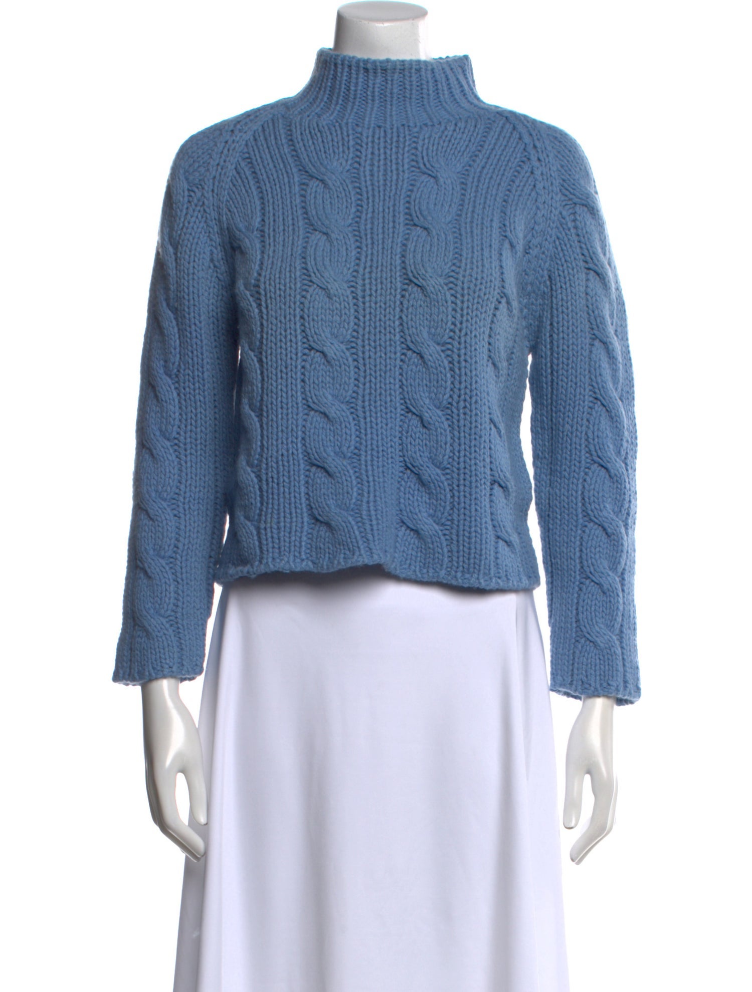 Neiman Marcus Cashmere Mock Neck Sweater