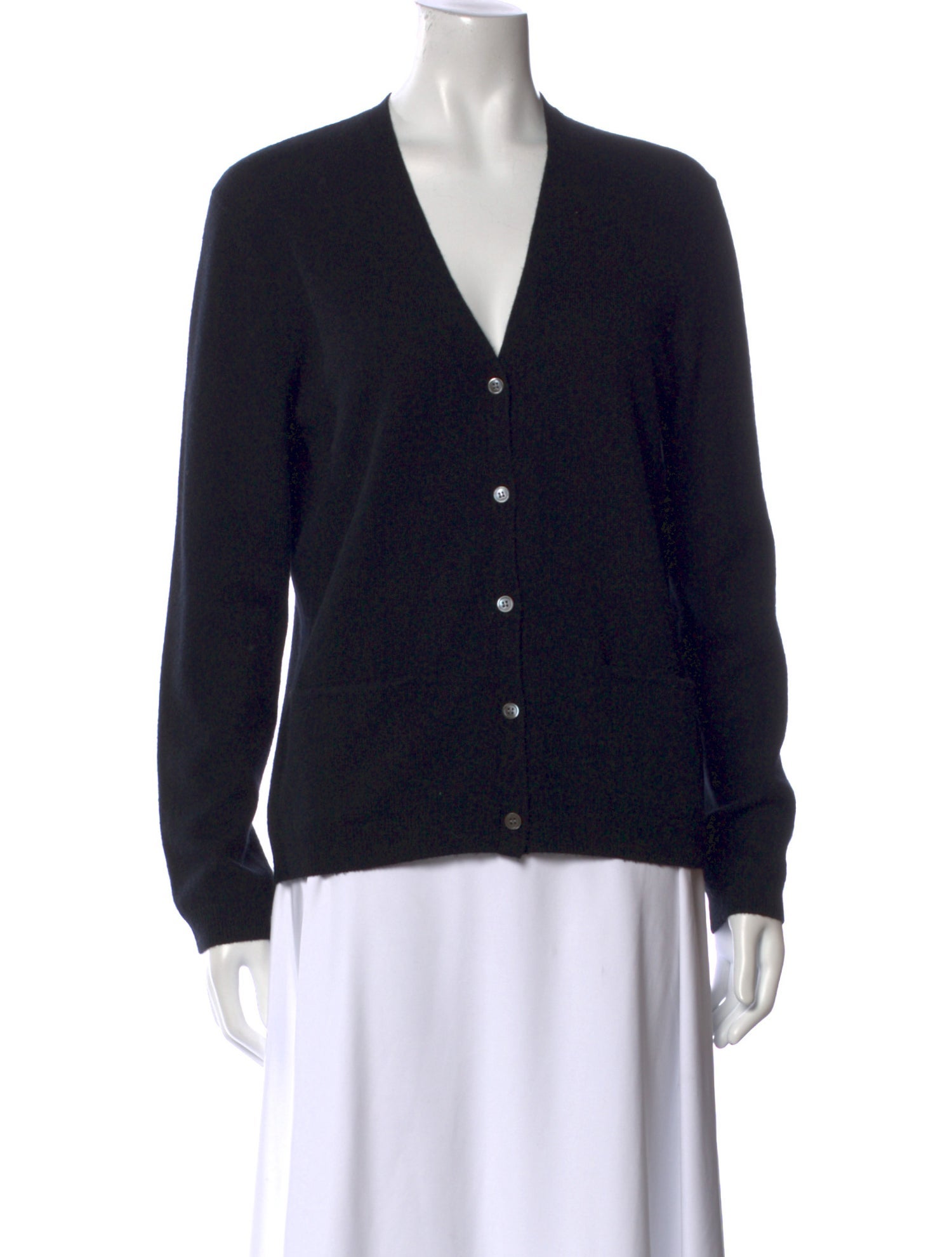 Neiman Marcus Cashmere V-Neck Sweater