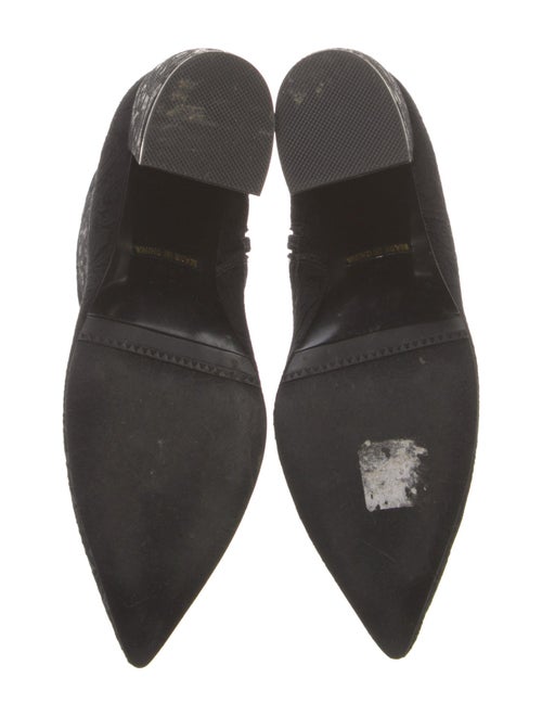 Neiman Marcus Suede Sock Boots