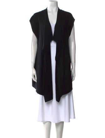 Neiman Marcus Cashmere Open Front Sweater