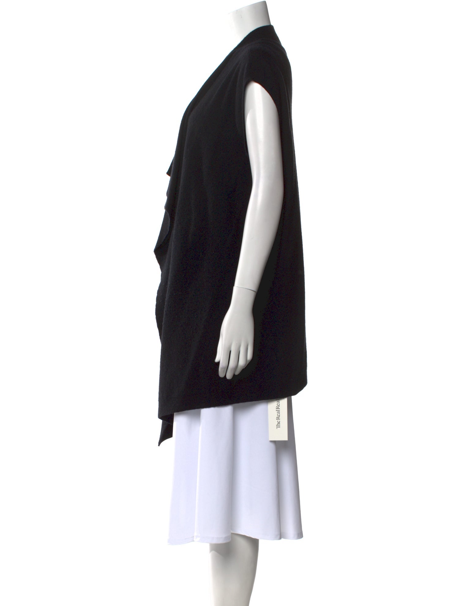 Neiman Marcus Cashmere Open Front Sweater