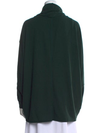 Neiman Marcus Cowl Neck Long Sleeve Sweatshirt