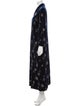 Neiman Marcus Floral Print Long Dress