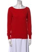 Neiman Marcus Cashmere Bateau Neckline Sweater