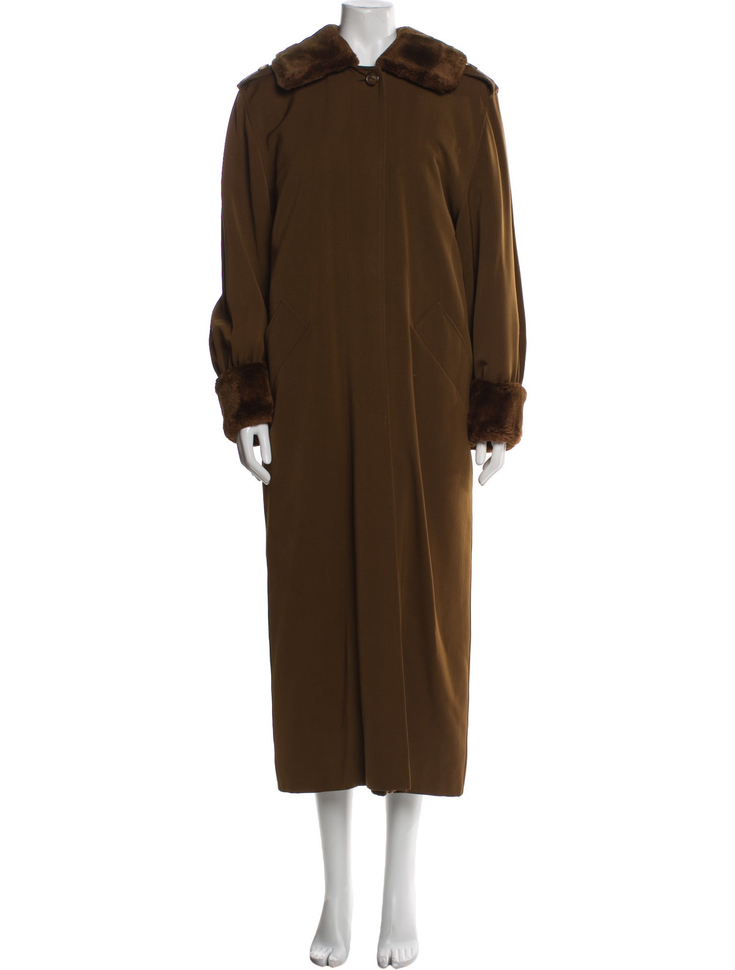 Neiman Marcus Fur Trench Coat