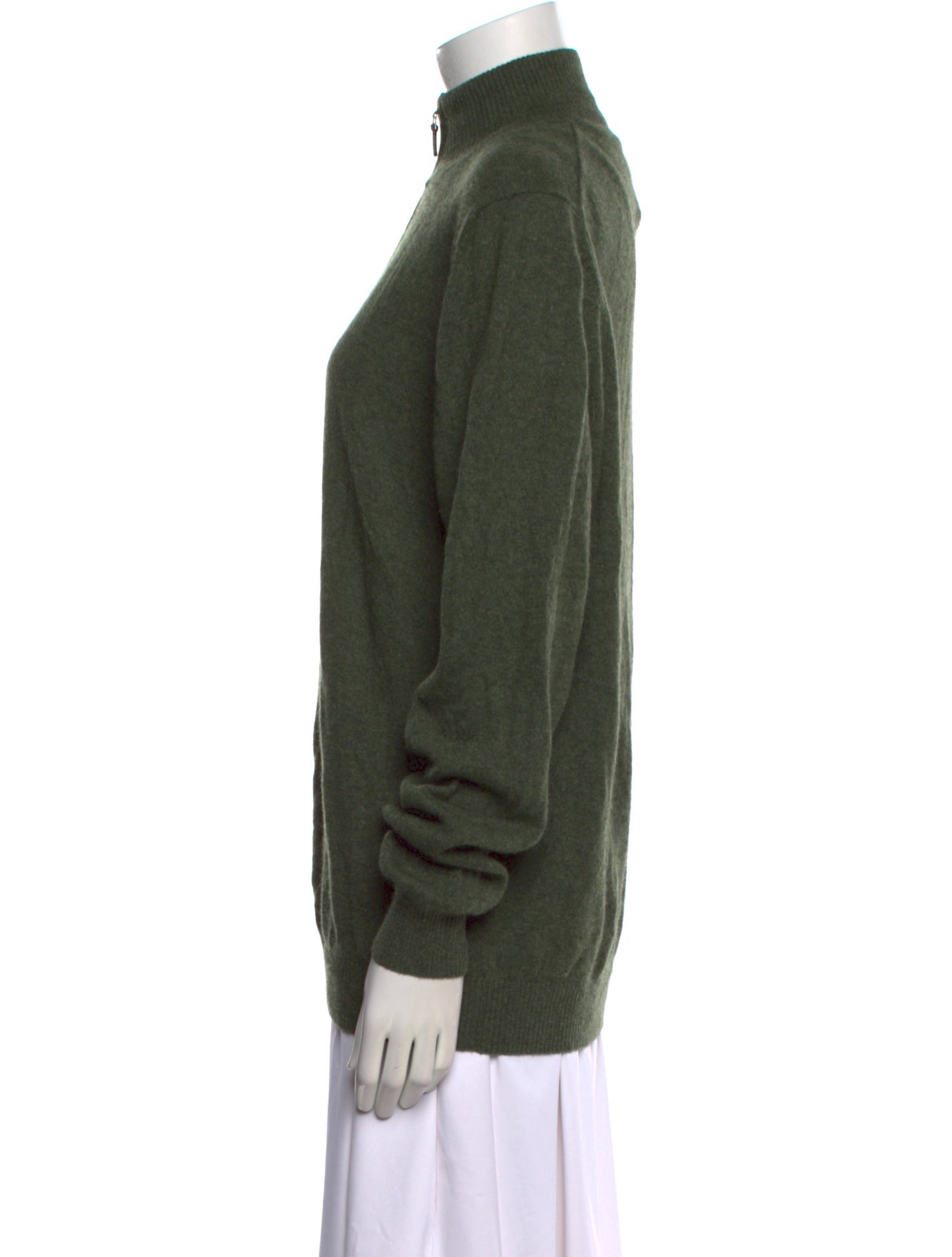 Neiman Marcus Cashmere Mock Neck Sweater