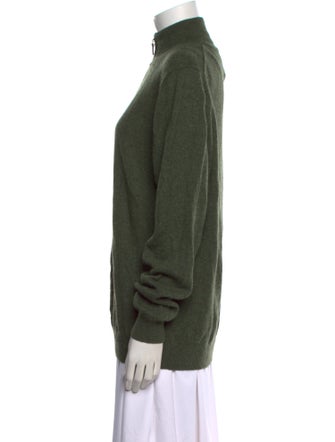 Neiman Marcus Cashmere Mock Neck Sweater
