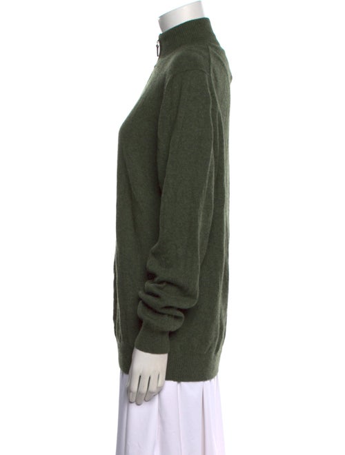 Neiman Marcus Cashmere Mock Neck Sweater