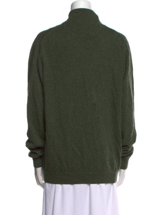 Neiman Marcus Cashmere Mock Neck Sweater