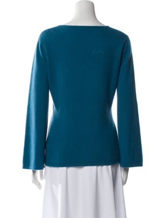 Neiman Marcus Cashmere Scoop Neck Sweater
