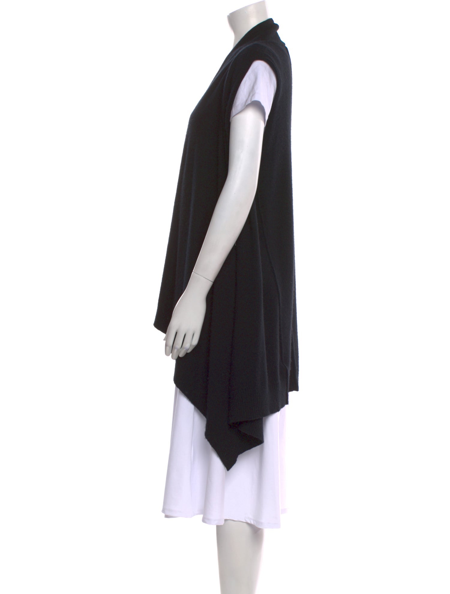 Neiman Marcus Cashmere Open Front Sweater