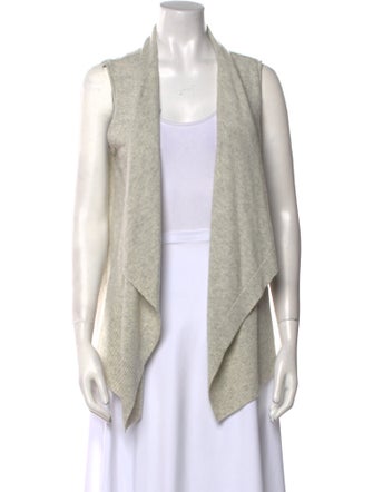 Neiman Marcus Cashmere Open Front Sweater