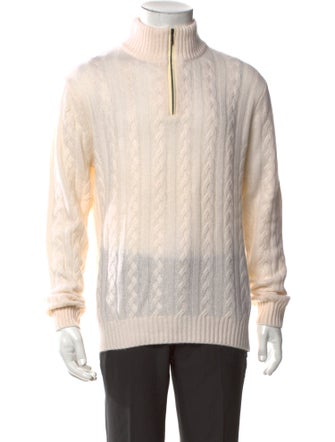 Neiman Marcus Cashmere Turtleneck Pullover