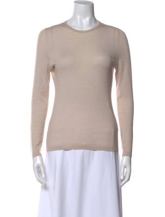 Neiman Marcus Cashmere Crew Neck Sweater