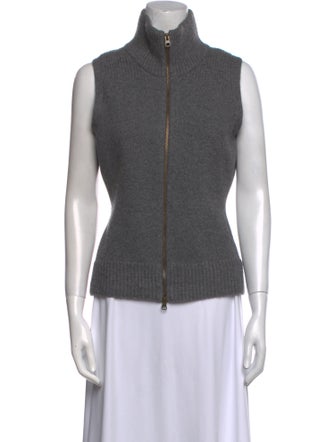 Neiman Marcus Cashmere Mock Neck Sweater