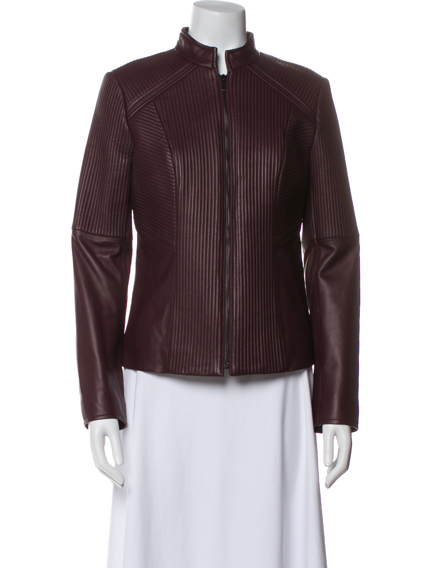 Neiman Marcus Leather Biker Jacket