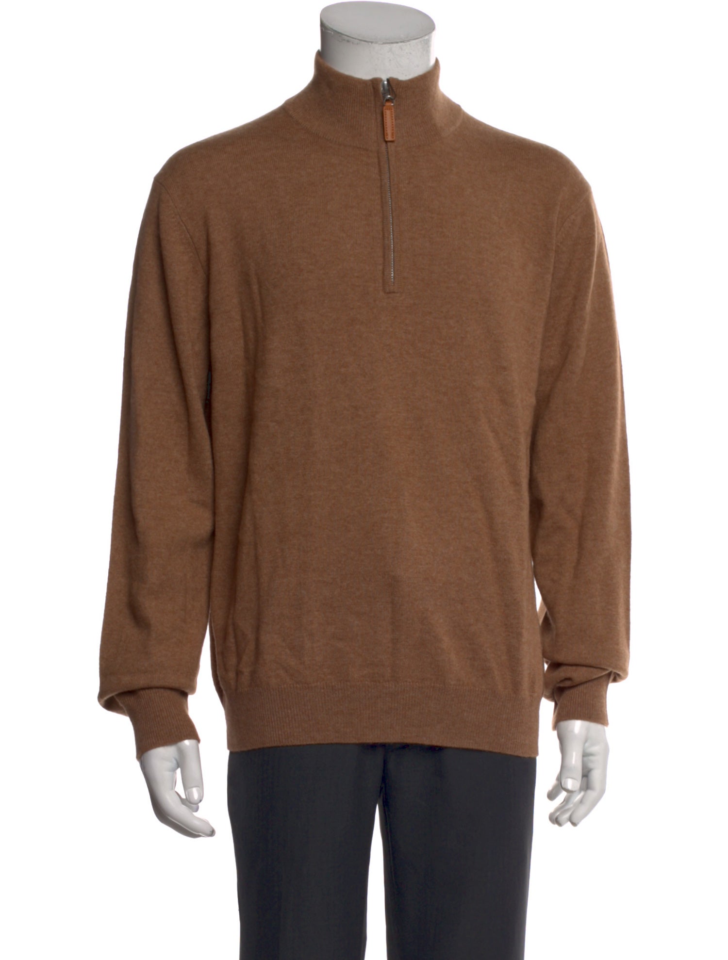 Neiman Marcus Merino Wool Mock Neck Pullover w/ Tags