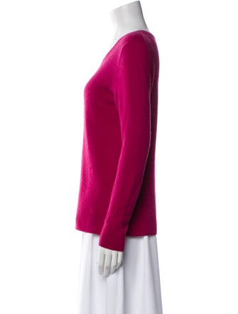 Neiman Marcus Cashmere Scoop Neck Sweater