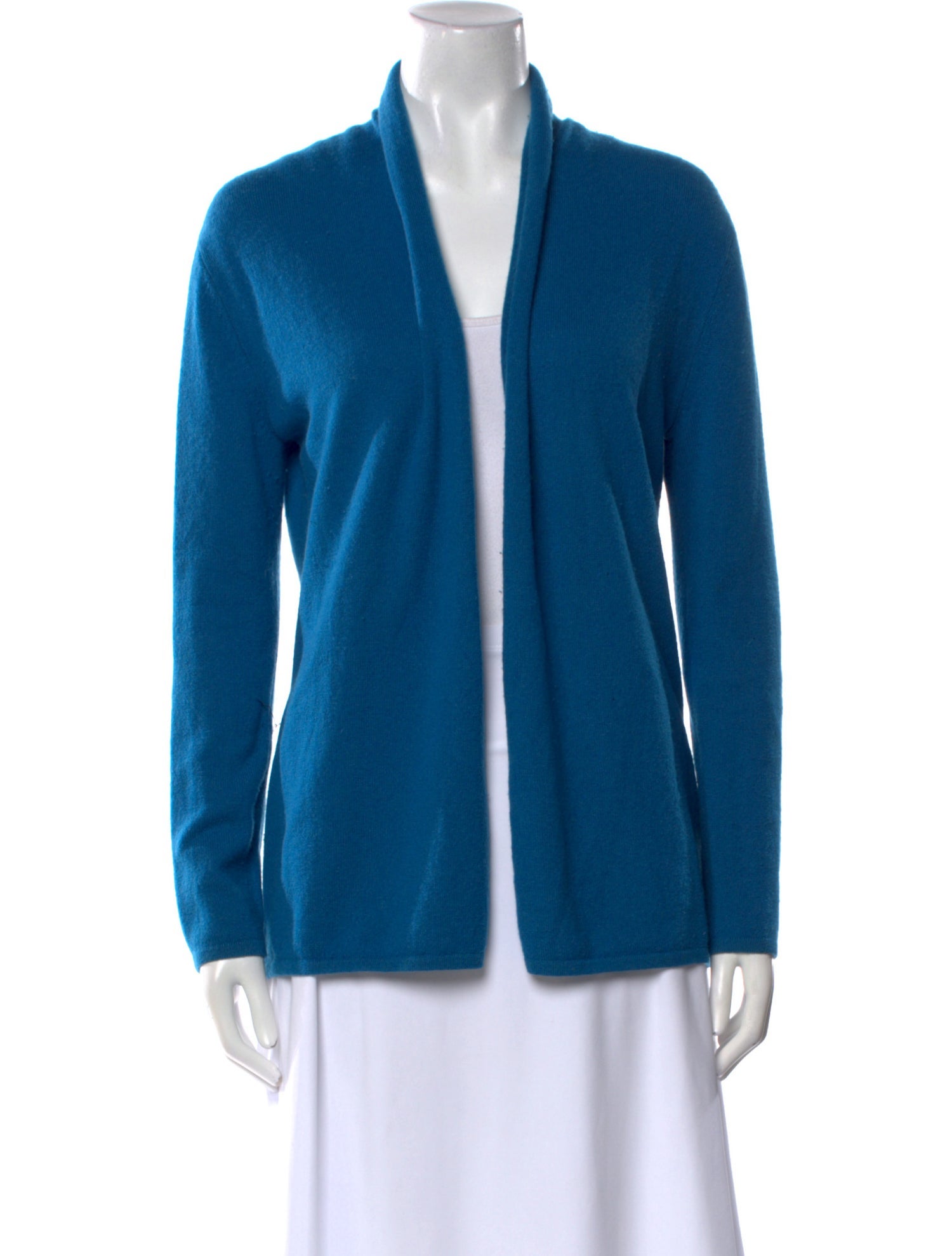 Neiman Marcus Cashmere Open Front Sweater